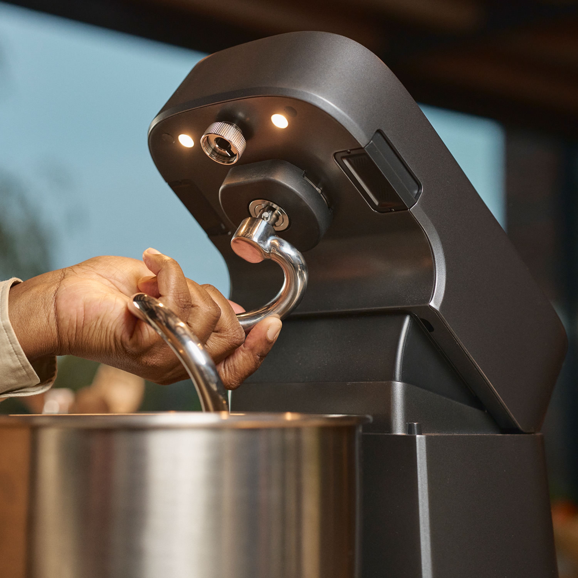 Ooni Halo Pro ,ansicht auf die led lichter